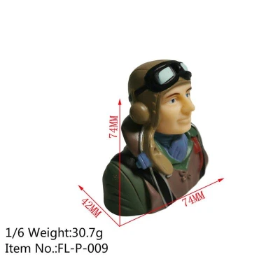 Siva Urs 1:6 figurka pilota