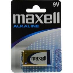 MAXELL 9V Alkaline, blister 1ks MAXELL 9V Alkaline, blister 1ks