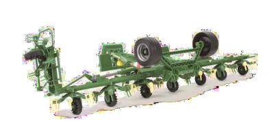 Přívěs KRONE na shrabování sena 1:16 za traktor CLAAS 1:16 Přívěs KRONE na shrabování sena 1:16 za traktor CLAAS 1:16