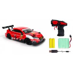 Siva RC auto Audi RS 5 DTM 1:24 červená