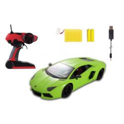 Siva RC auto Lamborghini Aventador LP 700-4 1:14 zelená