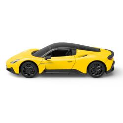 Siva RC auto Maserati MC20 1:24 100% RTR žlutá