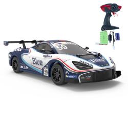 Siva RC auto MC Laren 720S GT3 1:12 100% RTR modrý