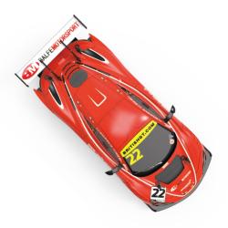 Siva RC auto MC Laren 720S GT3 1:24 2,4GHz 100% RTR červený