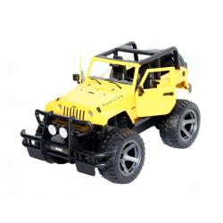 Siva RC Jeep Wrangler 1:14 žlutá, dálkově otevírané dveře Siva RC Jeep Wrangler 1:14 žlutá, dálkově otevírané dveře