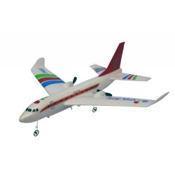 RC Airbus RTF s gyroskopickou stabilizací, 2,4 GHz červený RC Airbus RTF s gyroskopickou stabilizací, 2,4 GHz červený