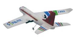 RC Airbus RTF s gyroskopickou stabilizací, 2,4 GHz červený