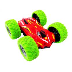 Siva RC oboustranné auto GreenWolve Stunt Car 4040 zelená