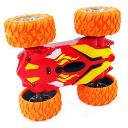 Siva RC oboustranné auto MoonStar Stunt Car 4040 oranžová