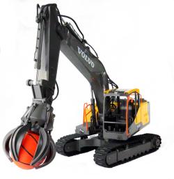 Siva RC pásový bagr Volvo 3v1 1:16
