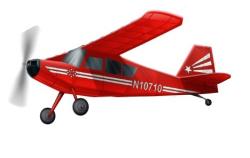 Siva stavebnice Bellanca Citabria s pohonem na gumový svazek Siva stavebnice Bellanca Citabria s pohonem na gumový svazek