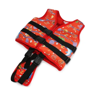 Siva Flipper červená L dětská plovací vesta
