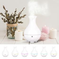 SIXTOL Aroma difuzer Bloom bílý lesk 200ml