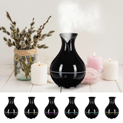 SIXTOL Aroma difuzer Bloom černý lesk 200ml