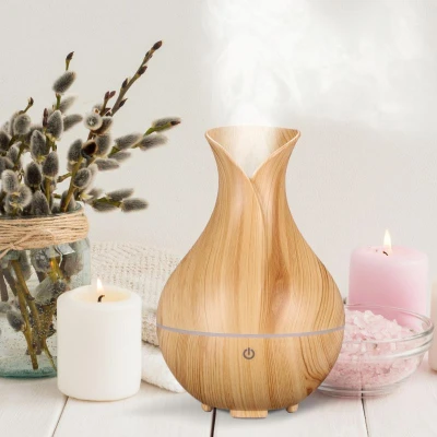 SIXTOL Aroma difuzer Bloom světlé dřevo 200ml SIXTOL