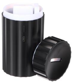 SIXTOL Aroma difuzer Car Flame do auta černý 100ml, USB-C, do držáku na pití (VÝPRODEJ)