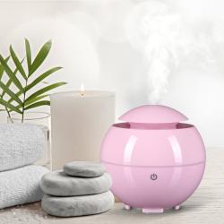 SIXTOL Aroma difuzer Globe růžový lesk 150ml