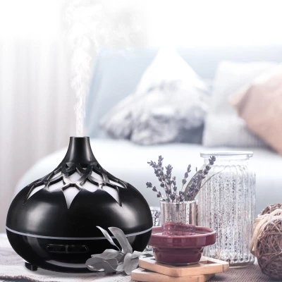 SIXTOL Aroma difuzer Palm černý lesk 500ml
