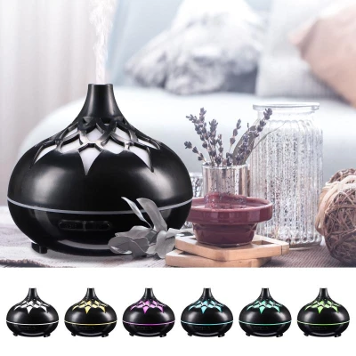SIXTOL Aroma difuzer Palm černý lesk 500ml