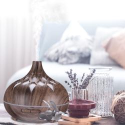 SIXTOL Aroma difuzer Palm šedé dřevo 500ml