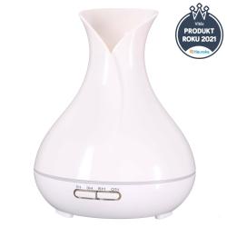 SIXTOL Aroma difuzer Vulcan bílý lesk 350ml