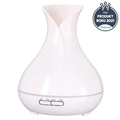 SIXTOL Aroma difuzer Vulcan bílý lesk 350ml SIXTOL Aroma difuzer Vulcan bílý lesk 350ml