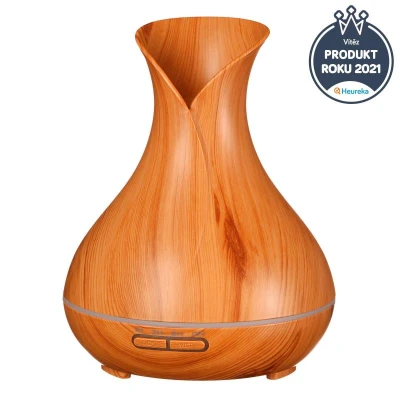 SIXTOL Aroma difuzer Vulcan světlé dřevo 350ml SIXTOL Aroma difuzer Vulcan světlé dřevo 350ml