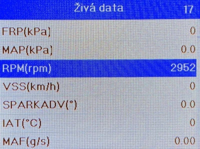SIXTOL Autodiagnostika SX FIVE v CZ/SK/DE/AJ/HU