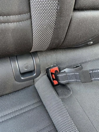 SIXTOL Bezpečnostný pás do auta pre psa CAR BELT FREDY, 63/90 x 2,5cm