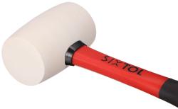 SIXTOL Gumová palička TPR HAMMER, bílá, 220g, 285mm