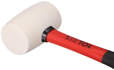 SIXTOL Gumová palička TPR HAMMER, bílá, 220g, 285mm