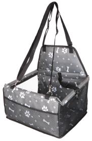 SIXTOL Košík na psa do auta CAR BASKET JERRY, 43 x 35 x 25 cm