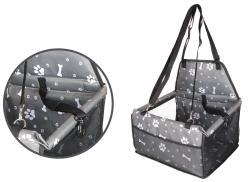 SIXTOL Košík na psa do auta CAR BASKET JERRY, 43 x 35 x 25 cm