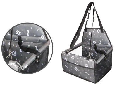 SIXTOL Košík na psa do auta CAR BASKET JERRY, 43 x 35 x 25 cm