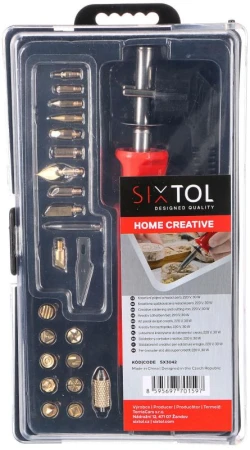 SIXTOL Kreativní pájecí a řezací pero HOME CREATIVE, 220V, 30W