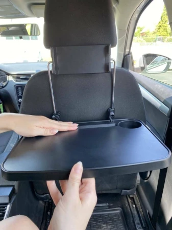 SIXTOL Multifunkční stolek do auta s držákem na telefon CAR TABLE 1