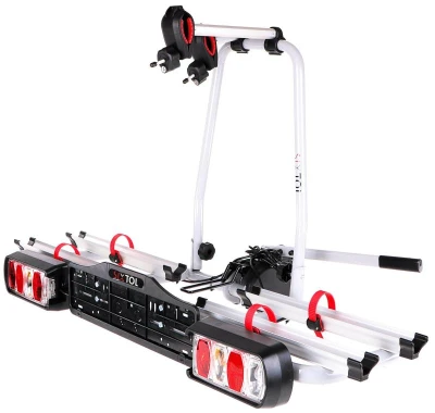 SIXTOL Nosič kol na tažné zařízení E-BIKE 2 - 2 elektrokola + adaptér el. přípojky zdarma SIXTOL Nosič kol na tažné zařízení E-BIKE 2 - 2 elektrokola + adaptér el. přípojky zdarma