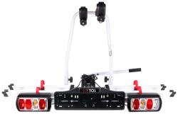 SIXTOL Nosič kol na tažné zařízení E-BIKE 2 - 2 elektrokola + adaptér el. přípojky zdarma