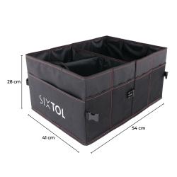 SIXTOL Organizér do kufru auta CAR COMPACT 14, 14 přihrádek, skládací