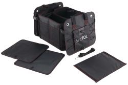SIXTOL Organizér do kufru auta CAR COMPACT 19 PRO, 19 přihrádek, skládací