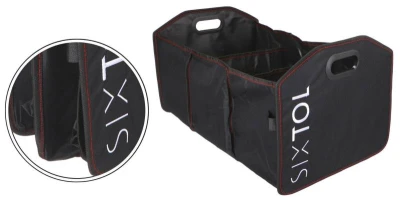 SIXTOL Organizér do kufru auta COMPACT, 3 přihrádky, skládací