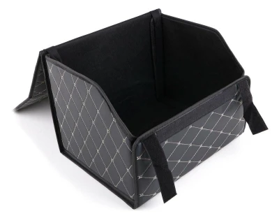 SIXTOL Organizér do kufru auta CAR COMPACT ELEGANT M, 1 přihrádka, skládací, s víkem