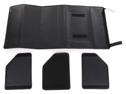 SIXTOL Organizér do kufru auta CAR COMPACT LEATHER L, 2 přihrádky, skládací, s víkem