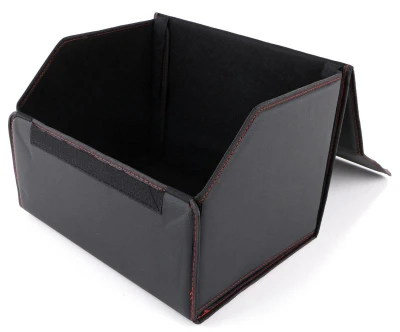 SIXTOL Organizér do kufru auta CAR COMPACT LEATHER M, 1 přihrádka, skládací, s víkem