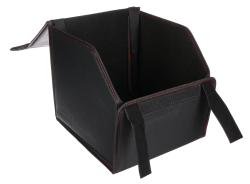SIXTOL Organizér do kufru auta CAR COMPACT LEATHER S, 1 přihrádka, skládací, s víkem