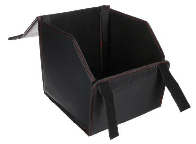 SIXTOL Organizér do kufru auta CAR COMPACT LEATHER S, 1 přihrádka, skládací, s víkem