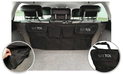 SIXTOL Organizér na sedadlá do auta CAR POCKETS, 8 vreciek