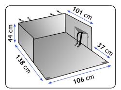 SIXTOL Přepravní kryt pro psa do kufru DEXTER
