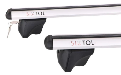 SIXTOL Příčný nosník se zámkem hliníkový ROOF RACK FIX PRO, 120cm, nosnost 90kg