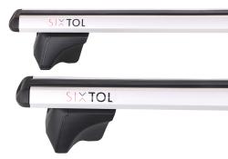 SIXTOL Příčný nosník se zámkem hliníkový ROOF RACK FIX PRO, 120cm, nosnost 90kg